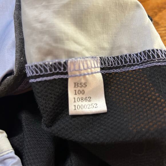 Vintage The North Face Tekware Purple Silver Windbreaker Vest Size Large Outdoor - Picture 8 of 9